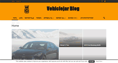 Desktop Screenshot of blog.vehiclejar.com